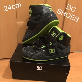 ディーシーシュー(DC SHOE)のDC ハイカット スニーカー 24cm 試着のみ(スニーカー)