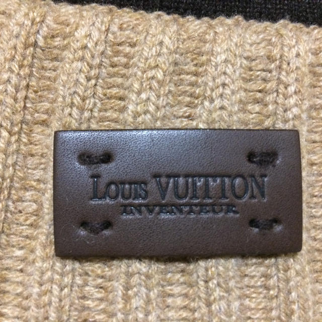 LOUIS VUITTON(ルイヴィトン)のヴィトン カシミヤ100%ニット帽 レディースの帽子(ニット帽/ビーニー)の商品写真