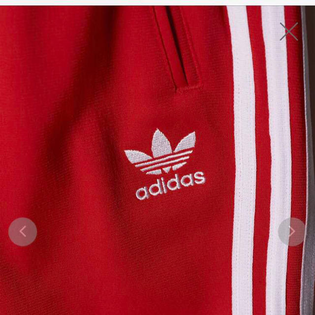 adidas(アディダス)のアディダス オリジナルス ジャージ 上下 セット 赤 レッド 新品 110 キッズ/ベビー/マタニティのキッズ服女の子用(90cm~)(その他)の商品写真