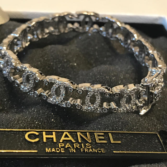 CHANEL(シャネル)の超美品！CHANEL テニスブレスレット レディースのアクセサリー(ブレスレット/バングル)の商品写真