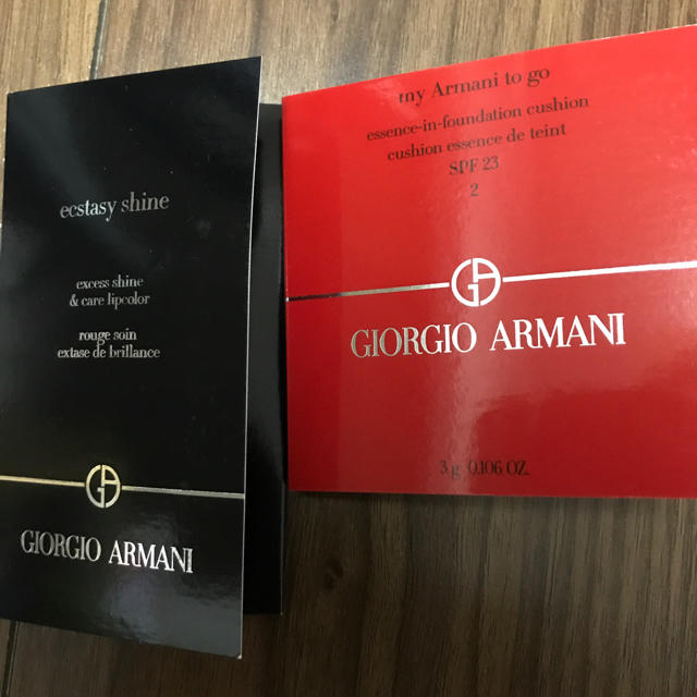 Armani(アルマーニ)のアルマーニコスメサンプル♪ コスメ/美容のキット/セット(サンプル/トライアルキット)の商品写真