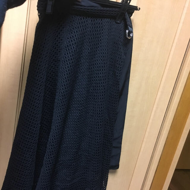 MURUA(ムルーア)のMURUA 2WAY カバーフレアスカート レディースのスカート(ひざ丈スカート)の商品写真