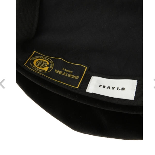 FRAY I.D(フレイアイディー)の新品未使用 ベルベットキャスケット フレイアイディー スナイデル ZARA レディースの帽子(キャスケット)の商品写真