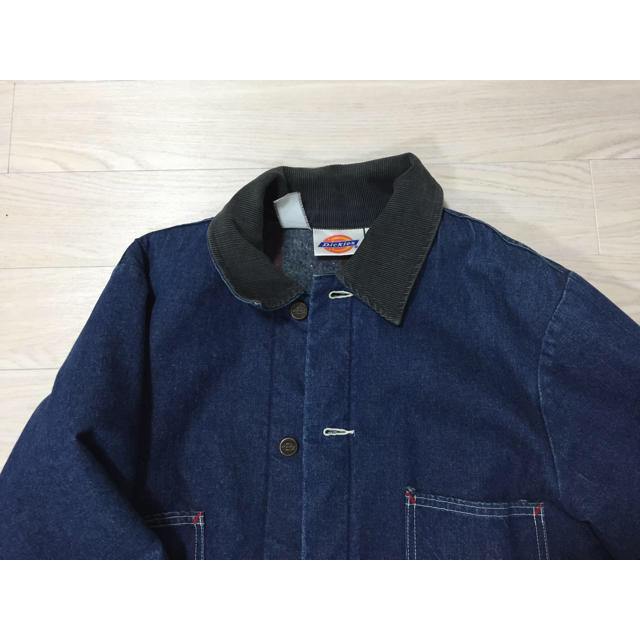 Dickies(ディッキーズ)の古着 デニムアウター デッキーズ レディースのジャケット/アウター(Gジャン/デニムジャケット)の商品写真