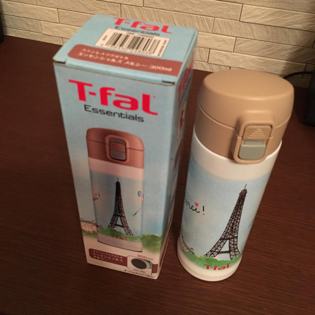 T-fal(ティファール)のT-faL エッセンシャルズ メルシー ステンレス真空マグボトル インテリア/住まい/日用品のキッチン/食器(弁当用品)の商品写真