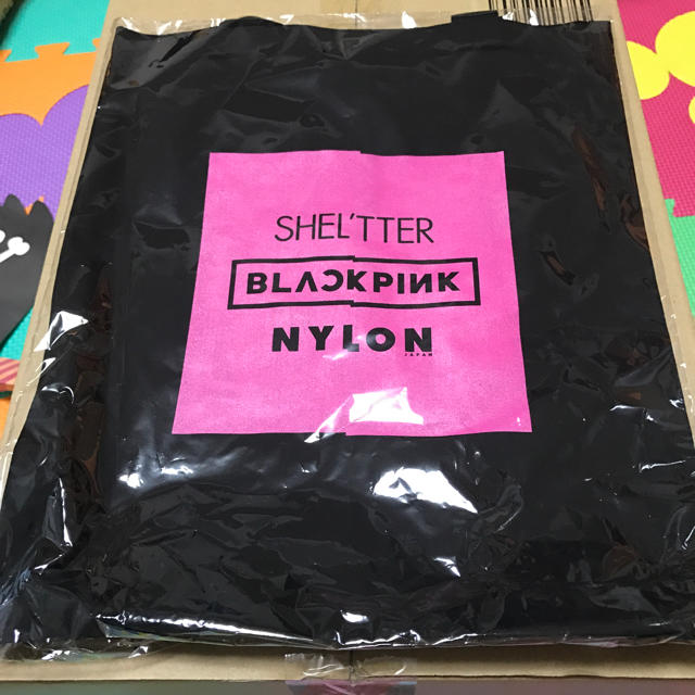 blackpink ノベルティ トートバッグ shellter nylon レディースのバッグ(トートバッグ)の商品写真