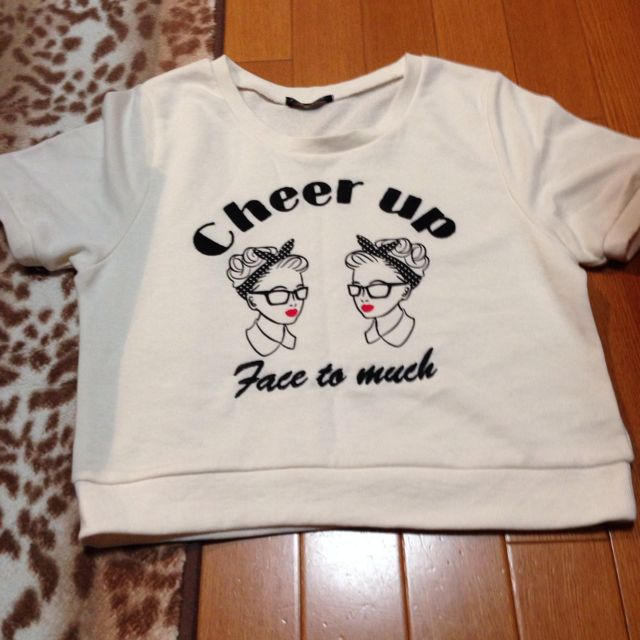 INGNI(イング)のcheer up スウェットTシャツ レディースのトップス(Tシャツ(半袖/袖なし))の商品写真