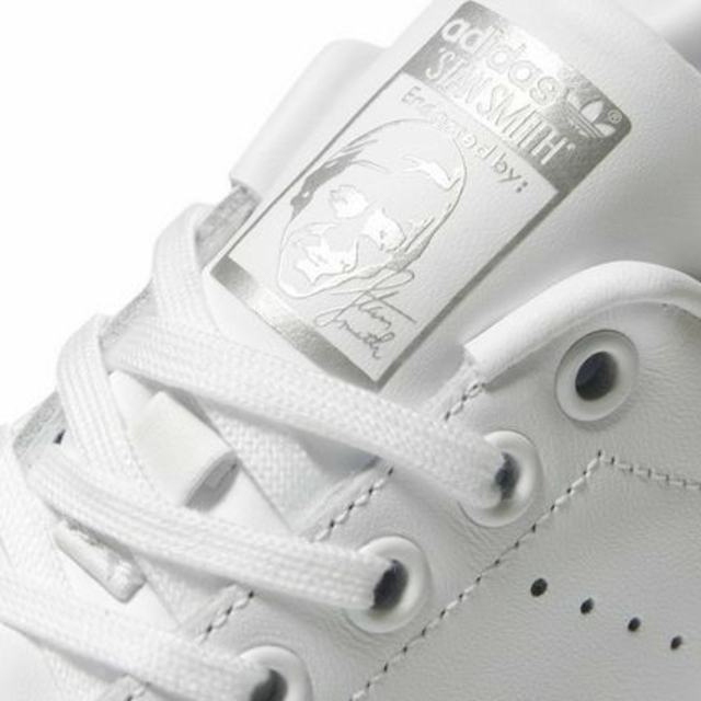 STAN SMITH グレー ✕ シルバー レオパード ひょう柄